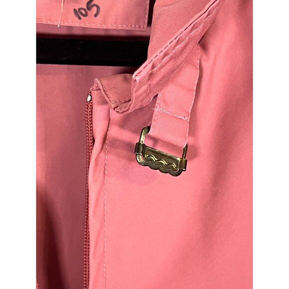 Retro Feminine Jacket Coquette Pink XL Classic Chic Preppy Neutral Minimalist - Picture 8 of 12